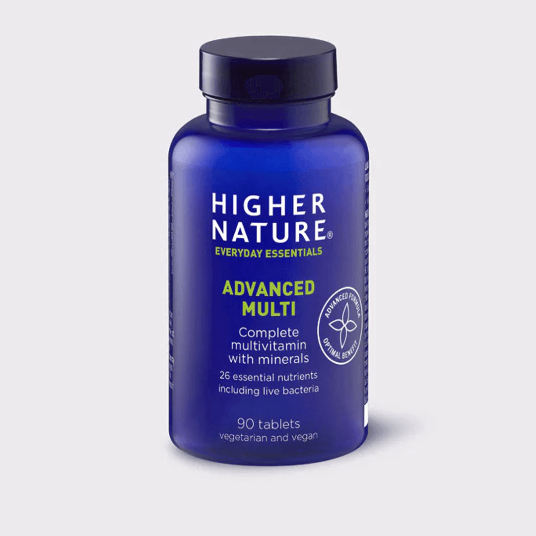 HIGHER NATURE ADVANCED MULTIVITAMIN WITH MINERALS TABLETS 90'S