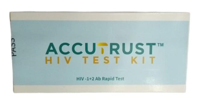 ACCUTRUST HIV1 + 2 TEST CASSETTE