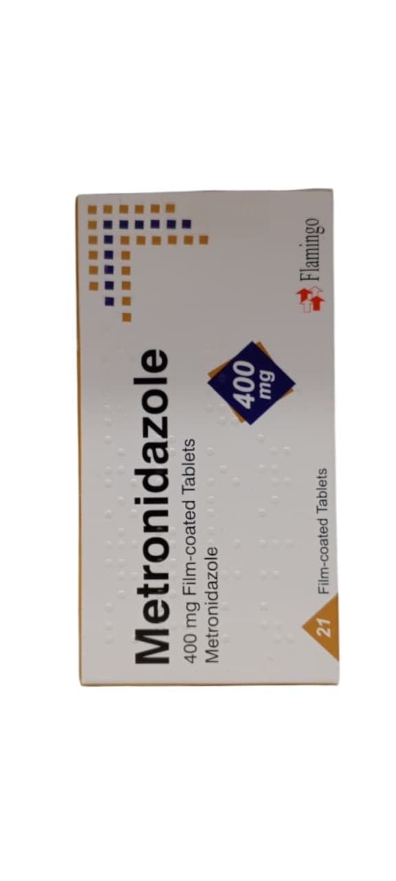 FLAMINGO METRONIDAZOLE 400MG-FILM-COATED-TABLETS-21S