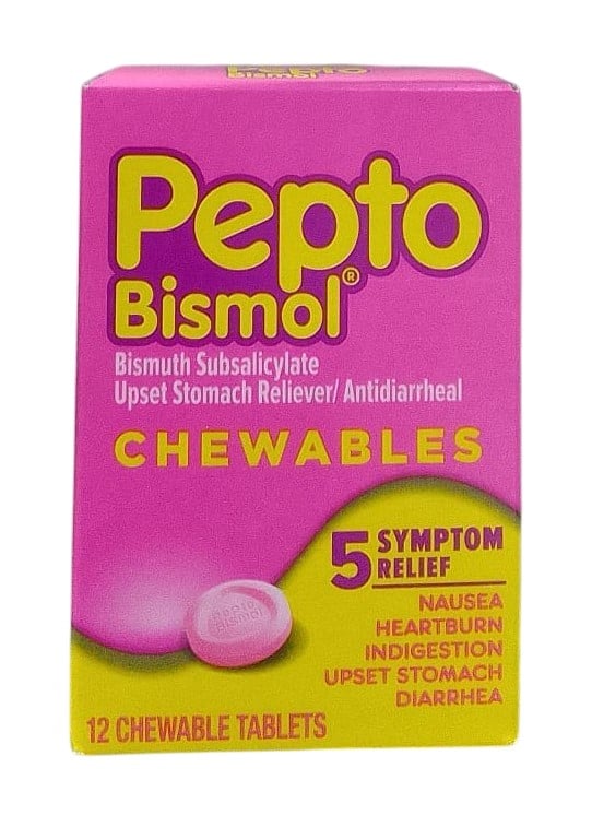 PEPTO BISMOL 12'S TABS