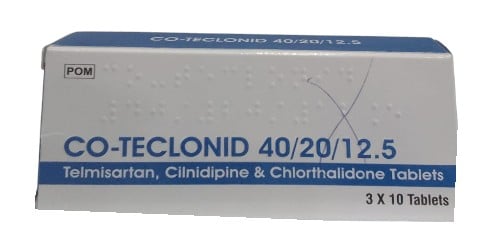 CO-TECLONID 40/20/12.5MG 30S