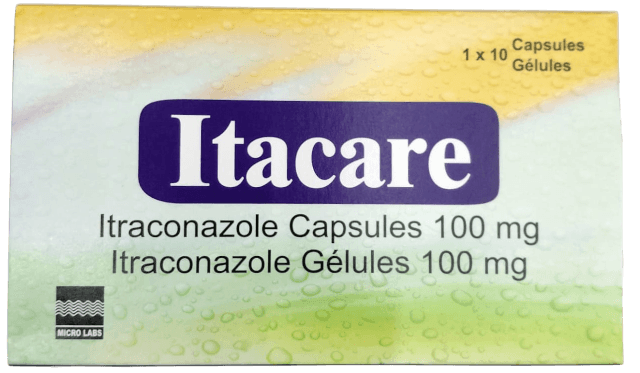 ITACARE 100MG 10S