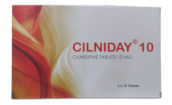 CILNIDAY 10MG 30S
