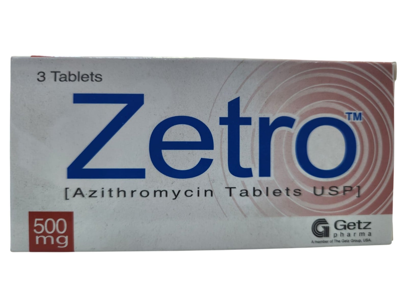 ZETRO TABS 500MG