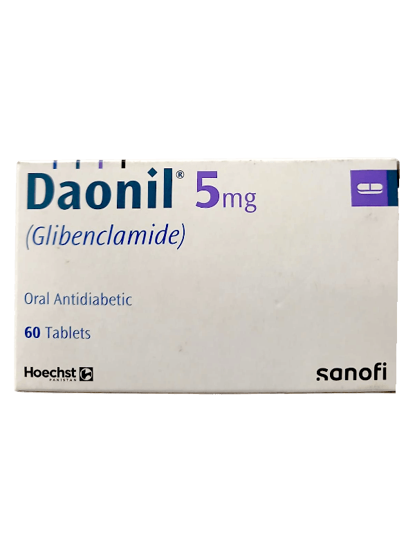DAONIL 5MG TABLET 60'S