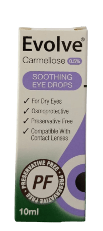 EVOLVE CARMELLOSE EYE DROPS