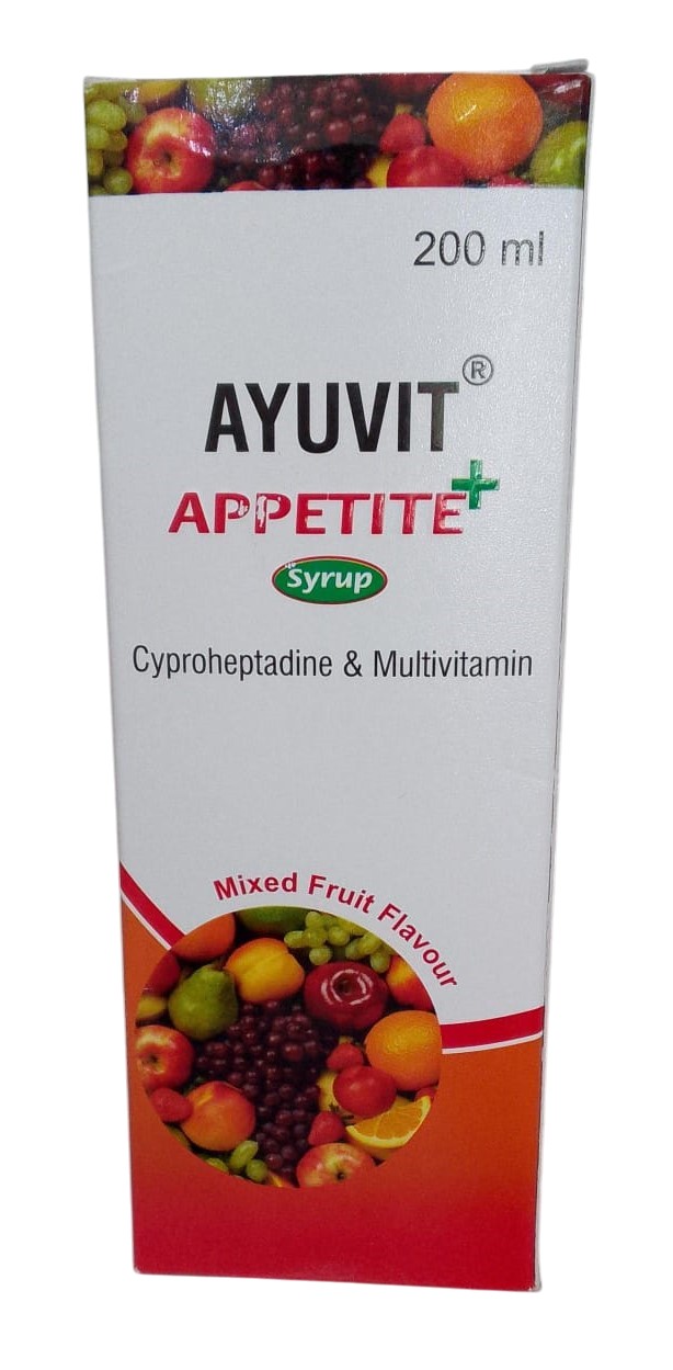 AYUVIT APPETITE MULTIVITAMIN SYRUP 200ML