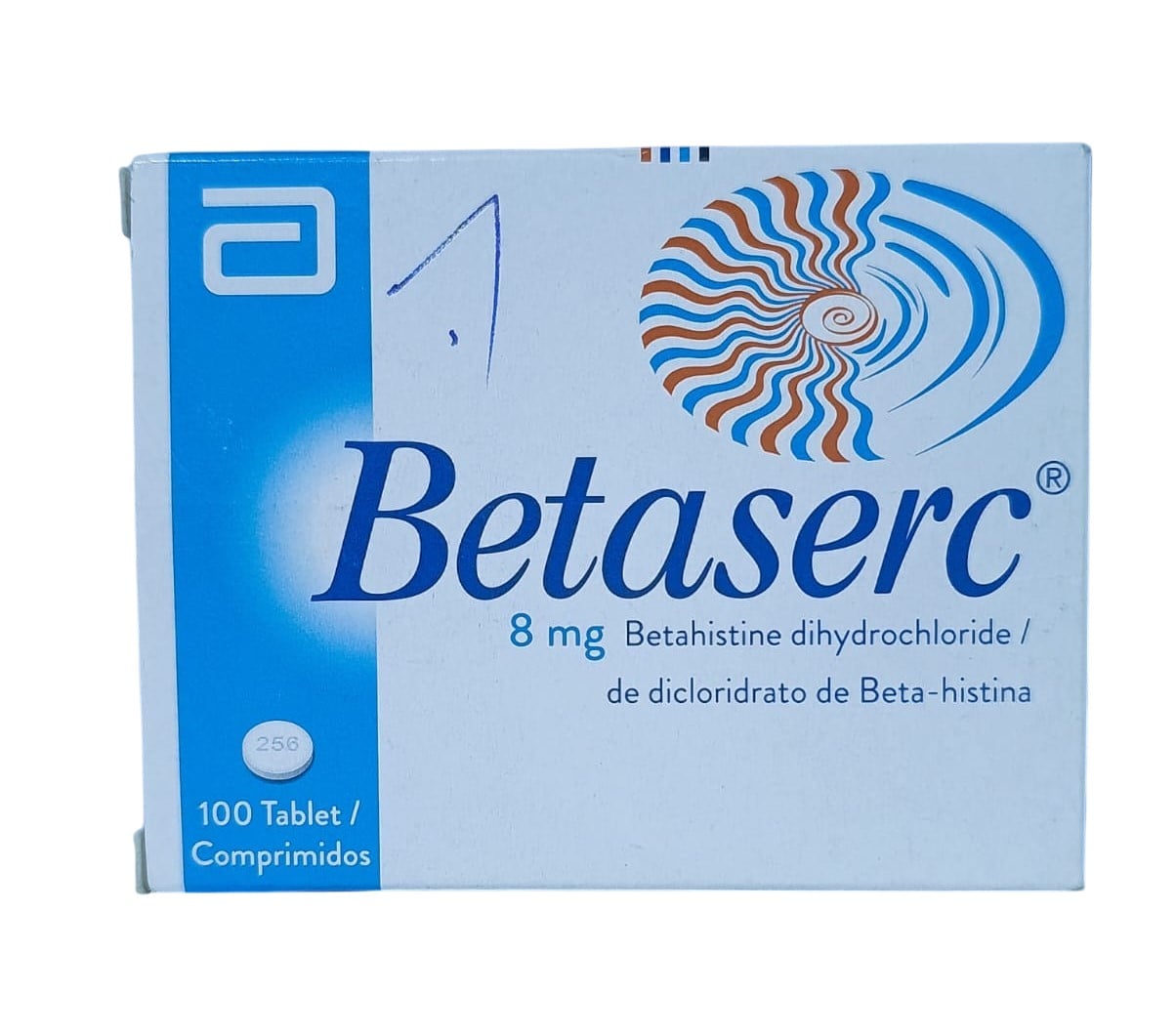 BETASERC 8mg (Betahistine) Tablets 100'S
