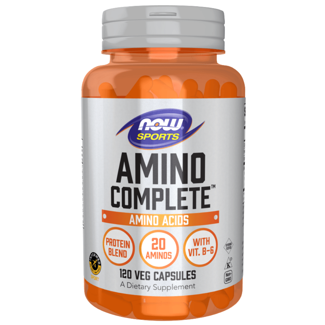 NOW AMINO COMPLETE VEGAN CAPSULES 120'S
