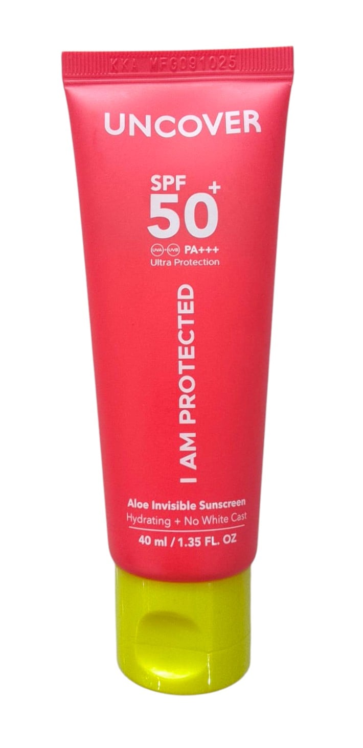 UNCOVER ALOE INVINSIBLE SPF50+ 40ML