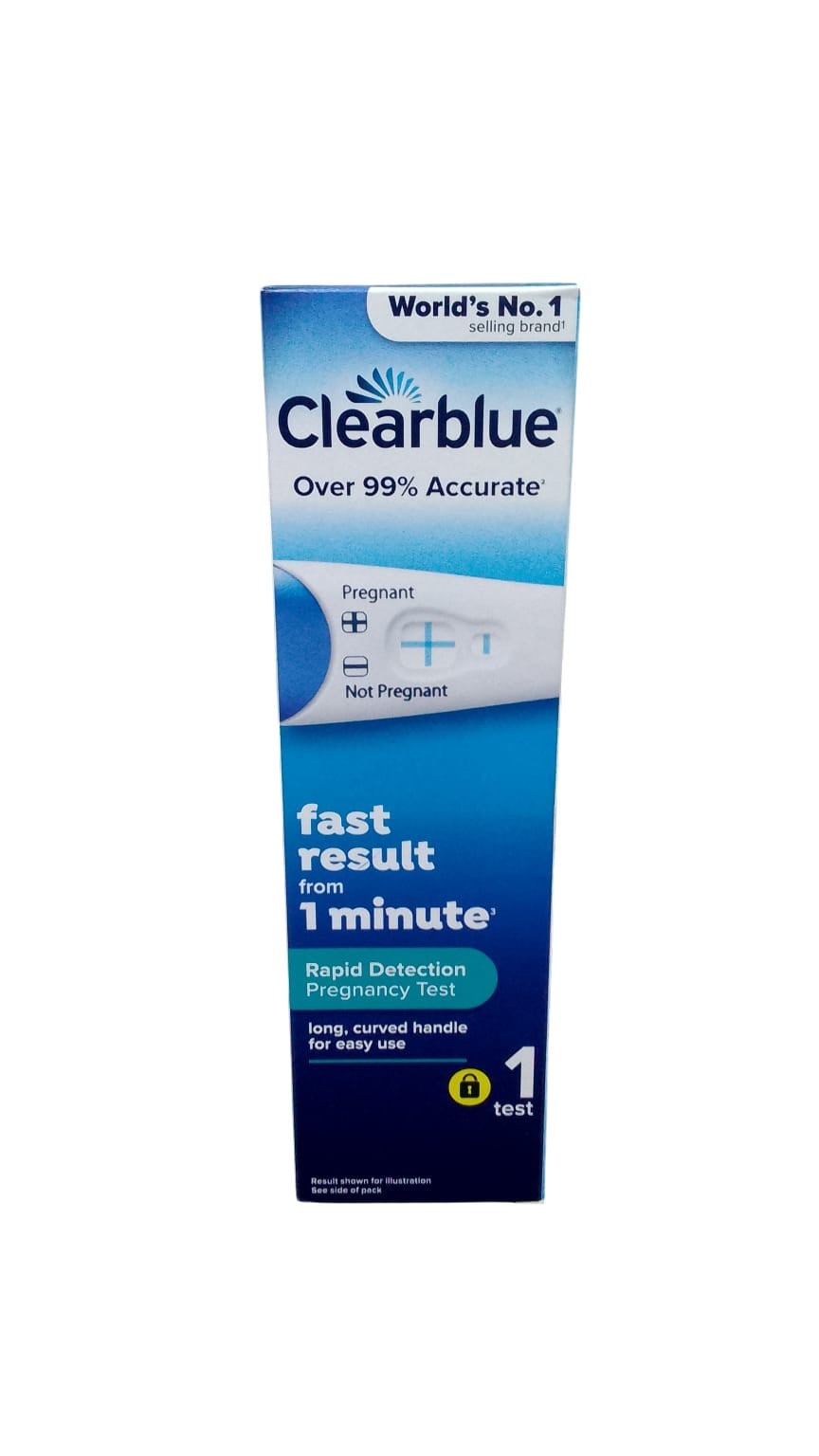CLEAR SIMPLE PREGNANCY TEST STICK 1 TEST