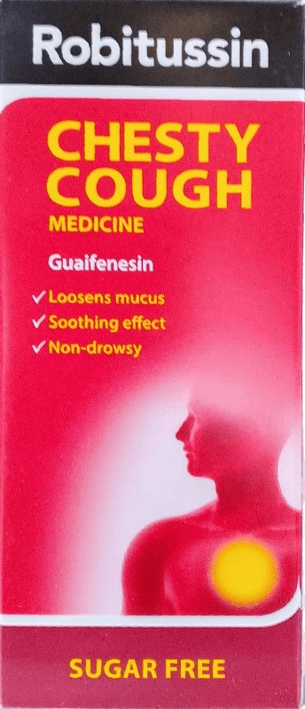 ROBITUSSIN WET CHESTY COUGH(SUGAR FREE) 100ML