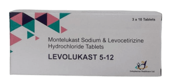 LEVOLUKAST 5-12YEARS 30S