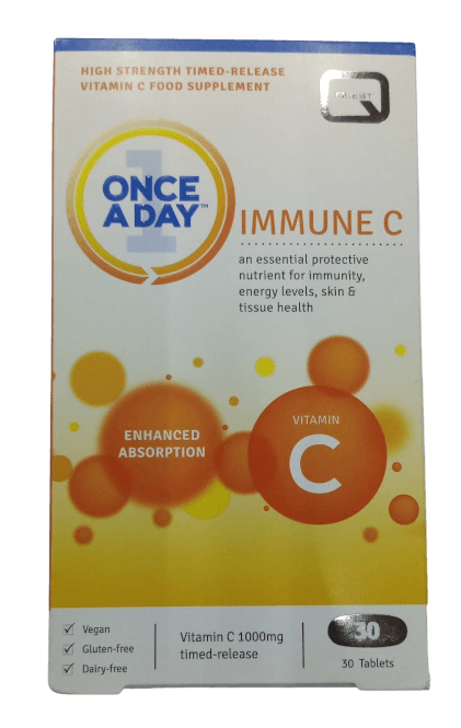 QUEST ONCE A DAY IMMUNE C TABLETS 30'S