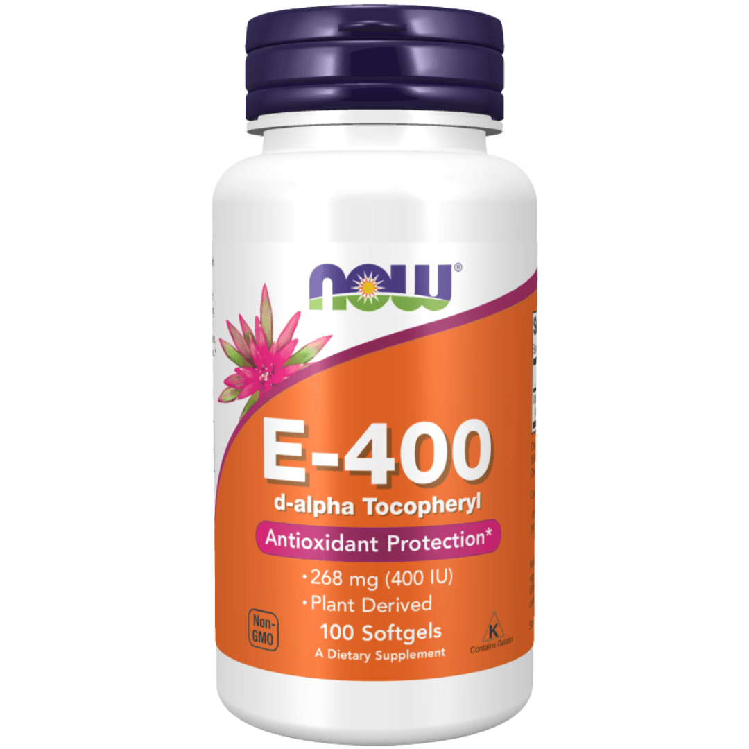 NOW E400 D ALPHA TOCOPHERYL 100SOFTGELS