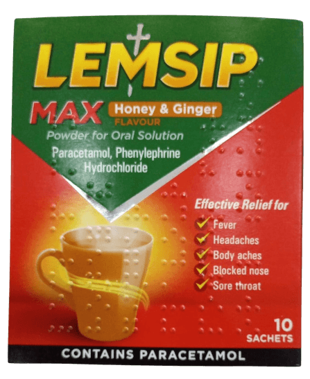 LEMSIP HONEY & GINGER 10S