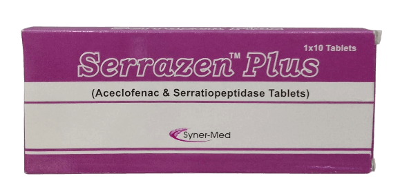 SERRAZEN PLUS TABS 10's