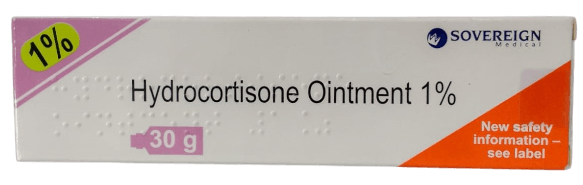 HYDROCORTISONE 1% OINTMENT 30GMS UK
