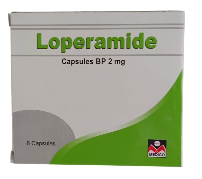 LOPERAMIDE CAPSULES, 6s