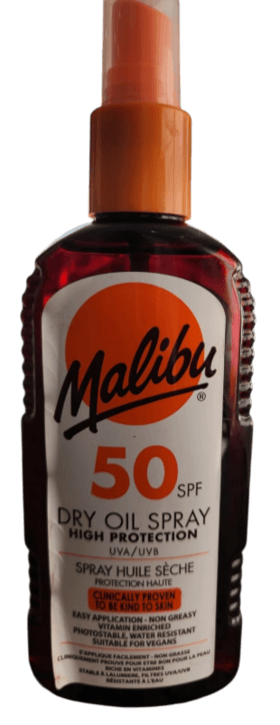 MALIBU SPRAY SPF50+ DRY OIL