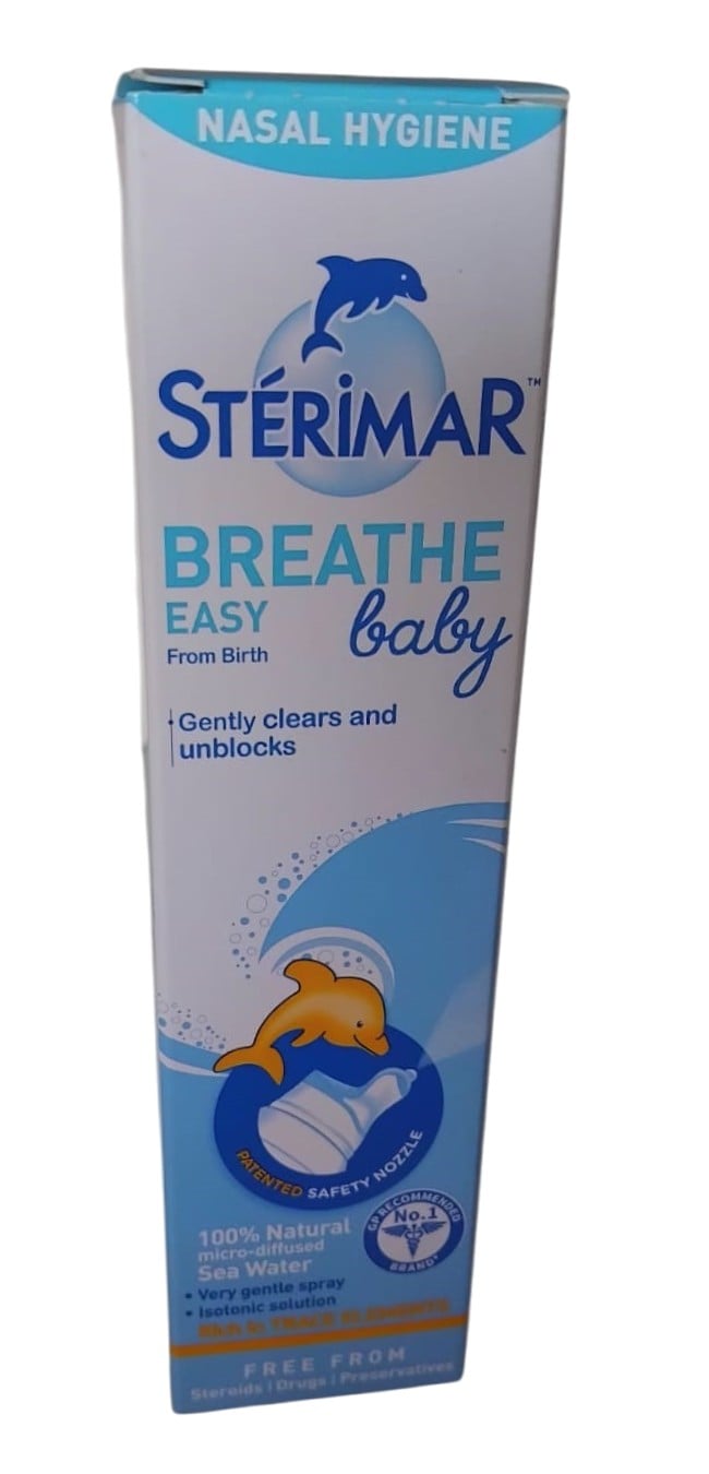 STERIMAR BREATHE EASY BABY ISOTONIC NOSE HYGIENE 50ml
