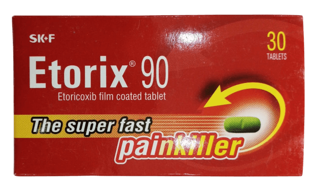 ETORIX 90MG (ETORICOXIB) 30'S