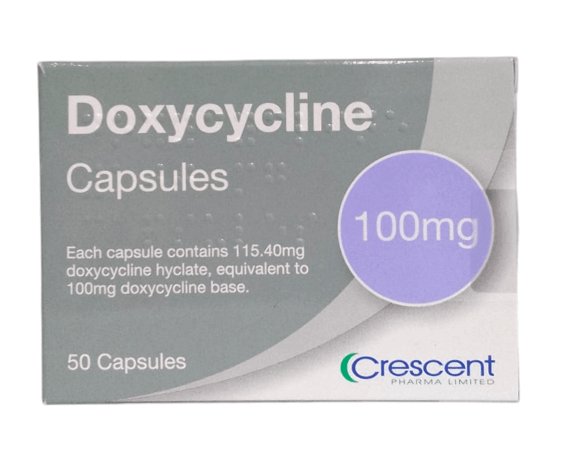 DOXYCYCLINE 100MG TABS