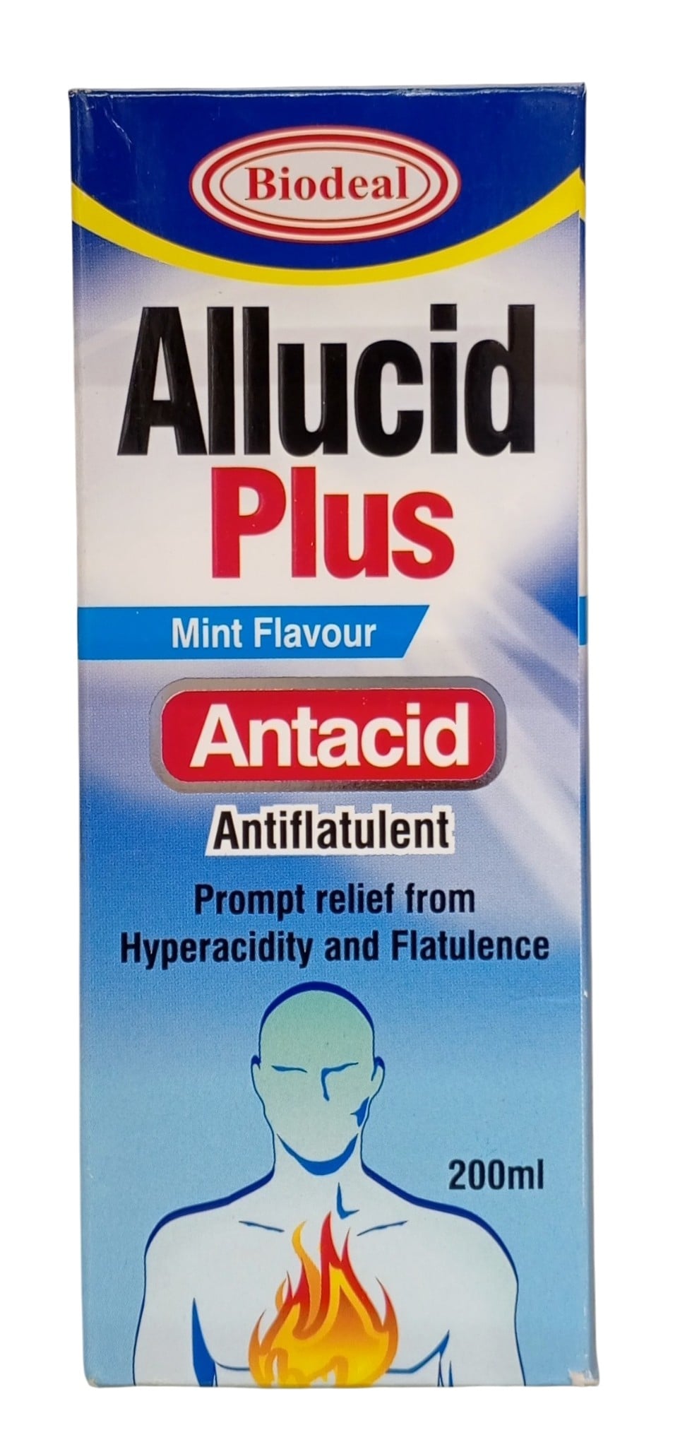 ALLUCID PLUS ANTACID SUSPENSION 200MLS