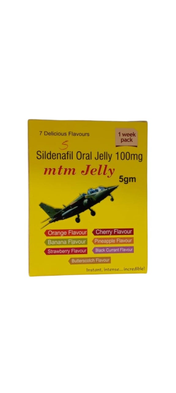 MTM ORAL COLOURED FLAVOURED JELLY 7'S