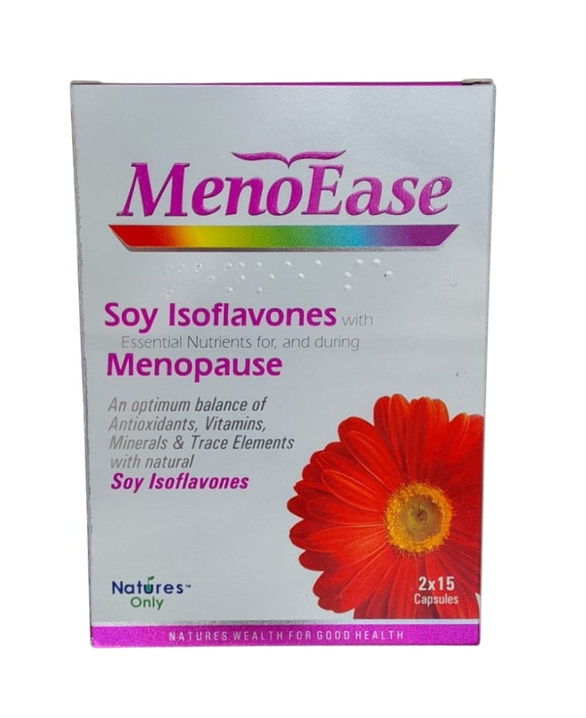 MENOEASE WITH ISOFLAVANONE) CAPSULES 30'S