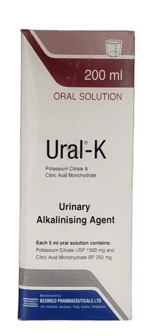 URAL K ORAL SOLUTION 200ML
