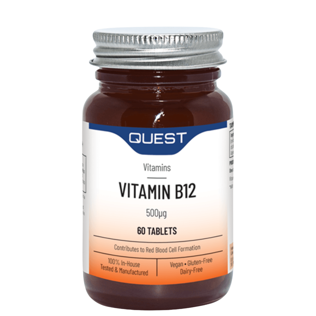 QUEST VITAMIN B12 500UG 60 TABLETS
