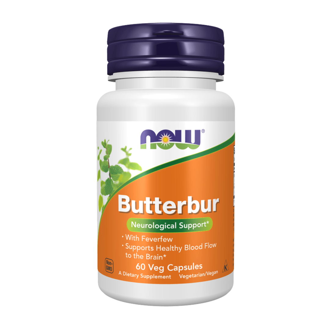 NOW BUTTERBUR 60VEG CAPSULES
