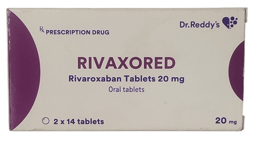 RIVAXORED (RIVAROXABAN) 20MG TABS 28'S
