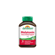JAMIESON MELATONIN STRESS AND SLEEP SUPPORT 3MG TABLETS 30'S