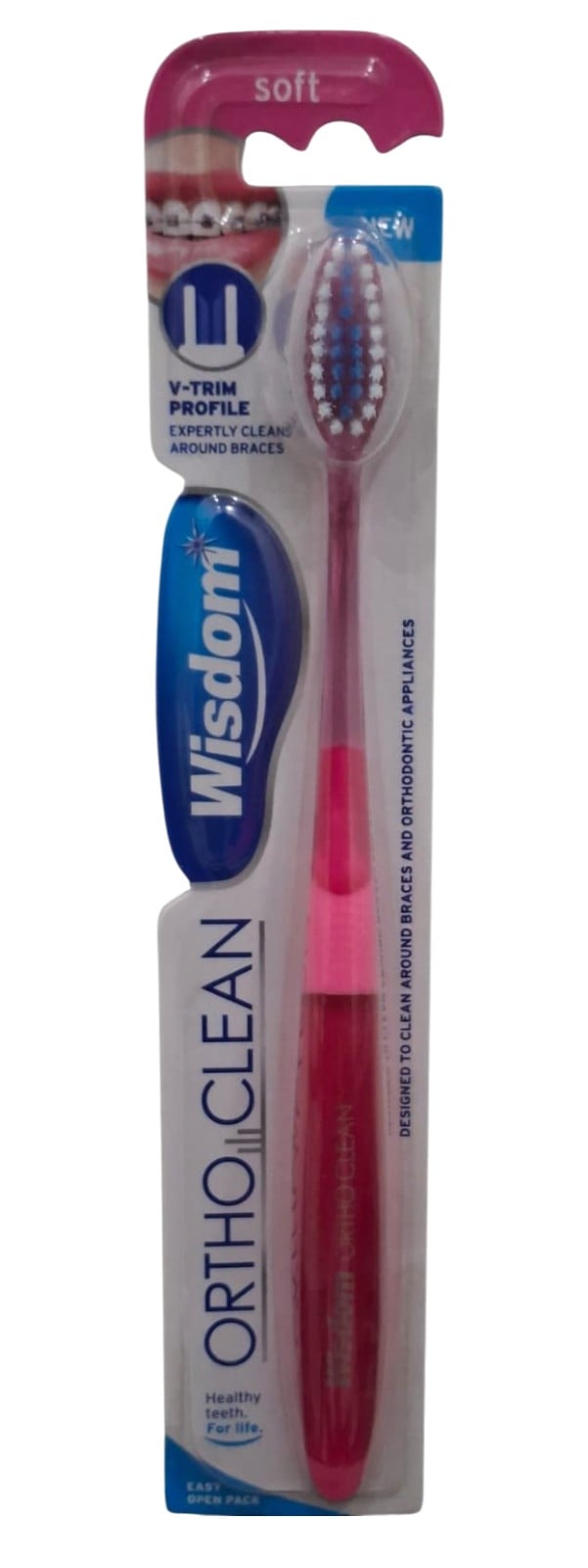 WISDOM ORTHO CLEAN TOOTHBRUSH