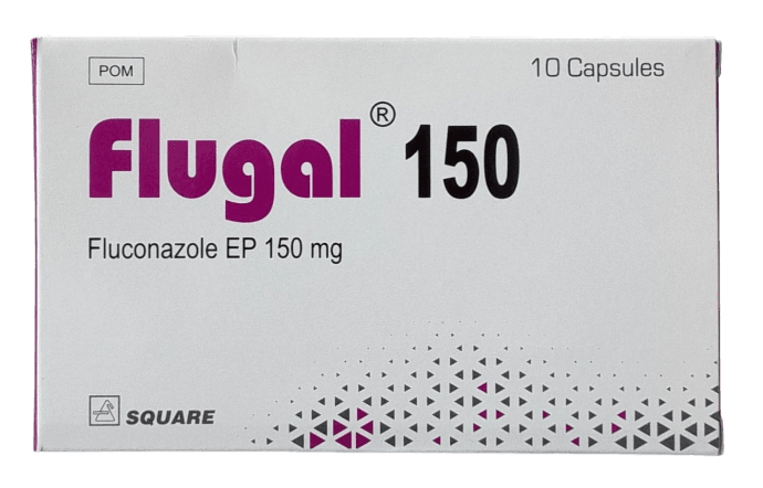 FLUGAL 150MG CAPSULES 10'S