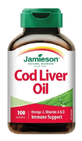 JAMIESON COD LIVER 100'S