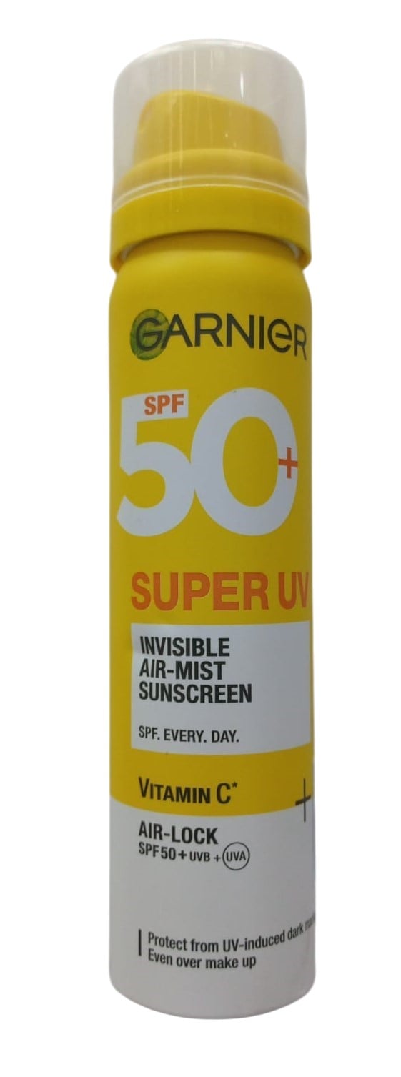 GARNIER SUPER UV INVISIBLE AIR MIST SPF 50+ 75ML
