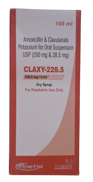 CLAXY SUSP 228MG 100ML