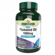 NATURES AID FLAXSEED OIL 1000MG COLD PRESSED 90 SOFT GELS
