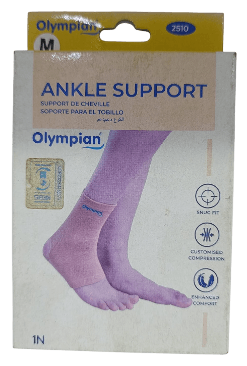 OLYMPIAN ANKLE SUPPORT(BEIGE) -MEDIUM