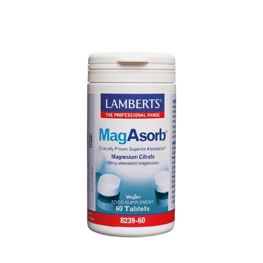 LAMBERTS MAGASORB MAGNESIUM CITRATE 150MG 60 TABLETS