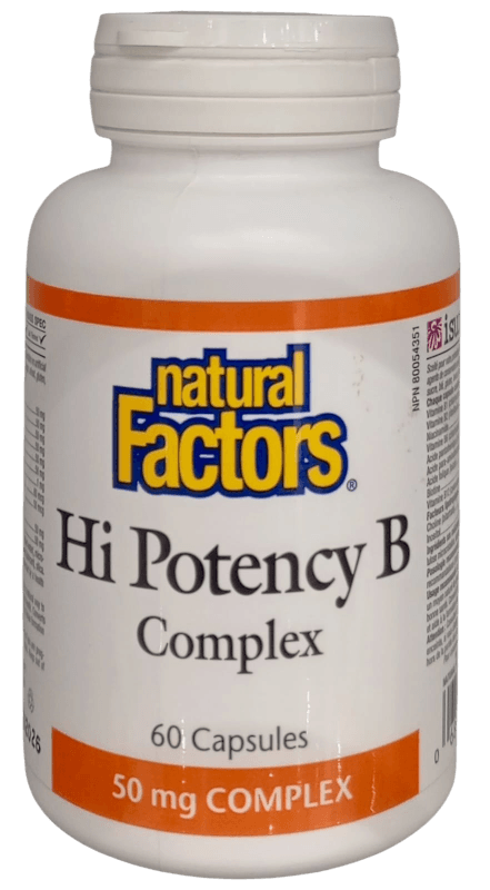 NATURAL FACTORS B COMPLEX 50MG
