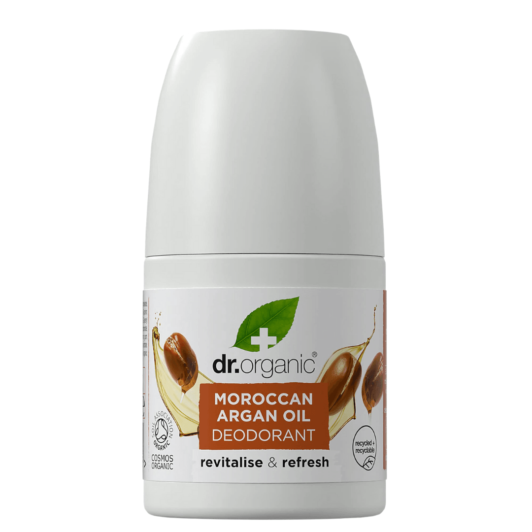 DR ORGANIC MOROCCAN ARGAN OIL DEODORANT REVITALISE & REFRESH 50ML