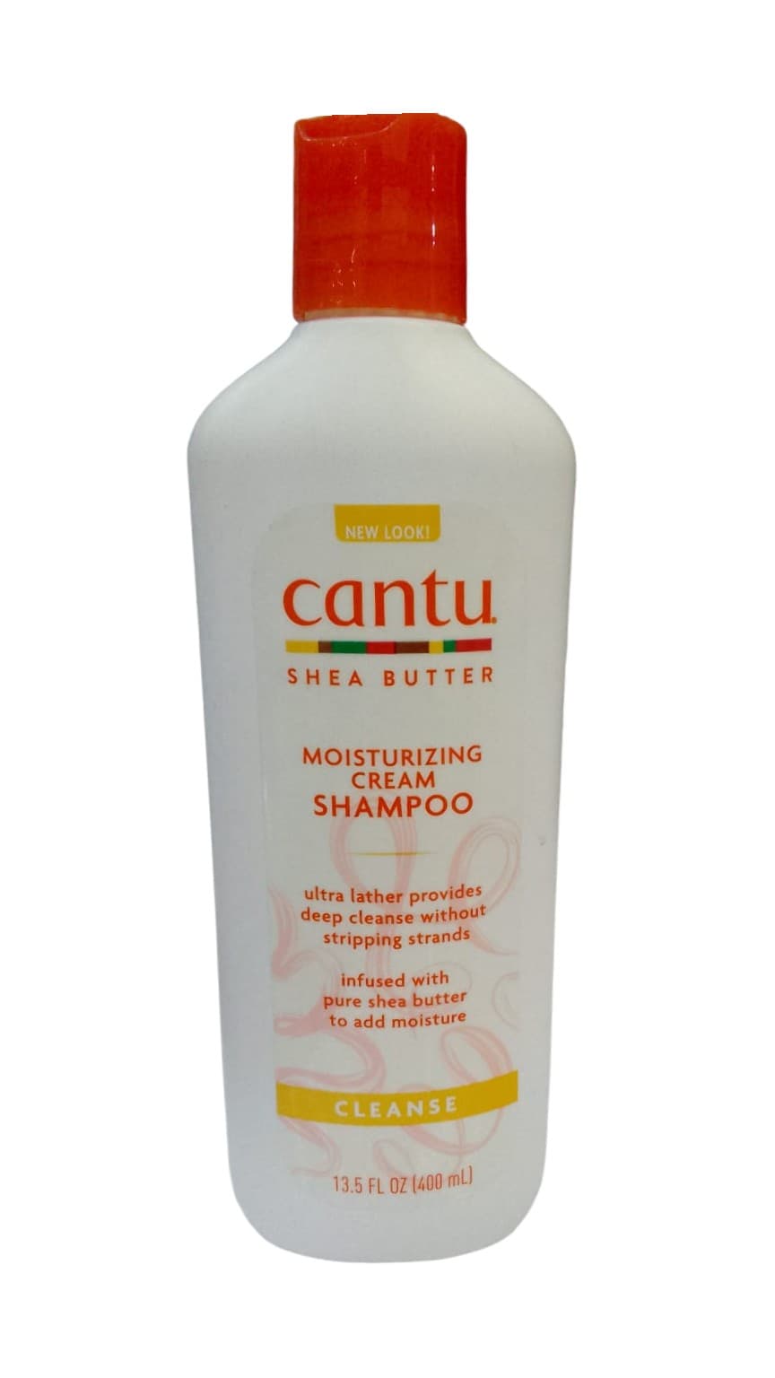 CANTU SHEA BUTTER MOISTURISING CREAM SHAMPOO 400ML