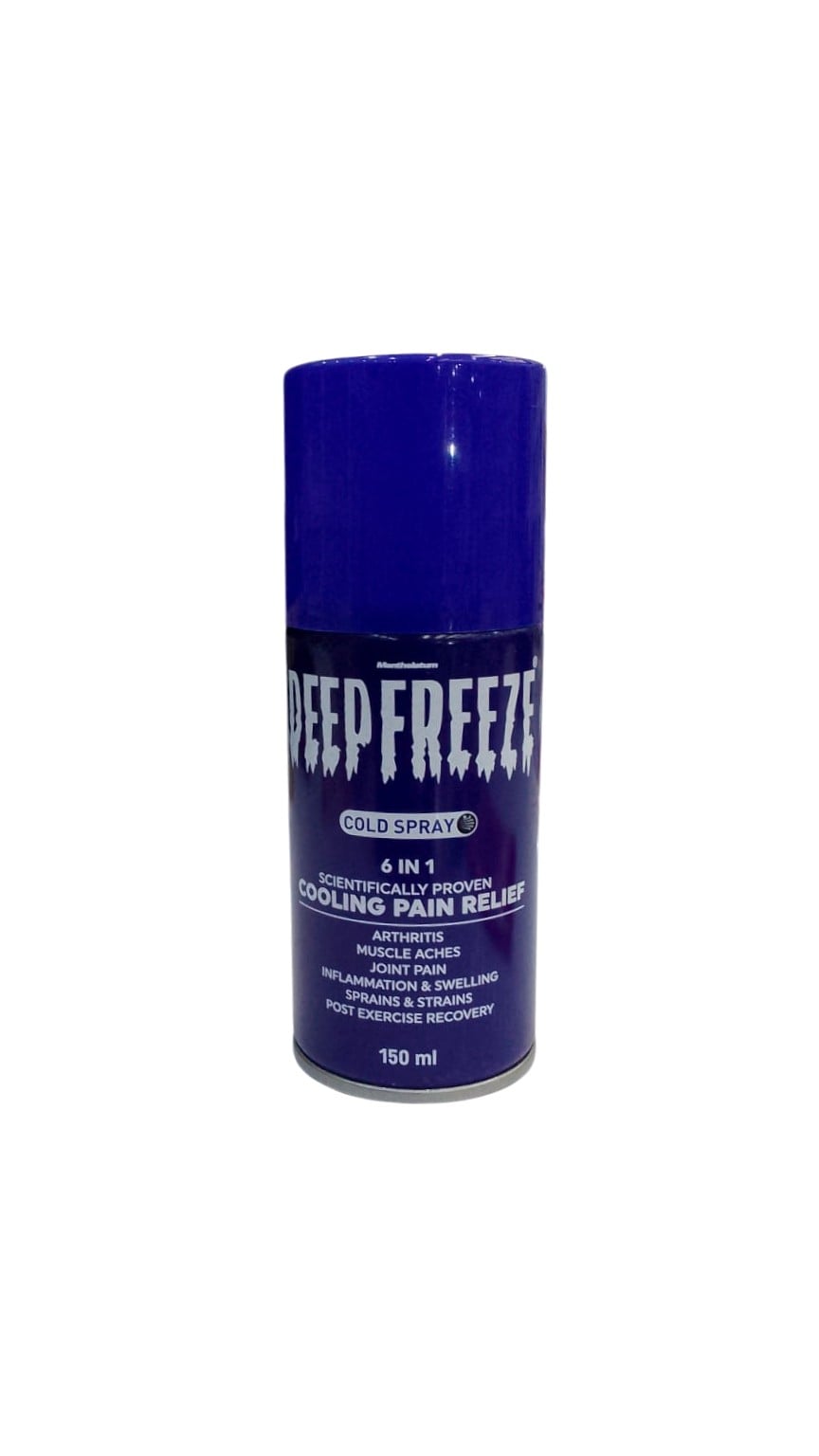 DEEP FREEZE COLD 6IN1 COOLING PAIN RELIEF SPRAY 150ML