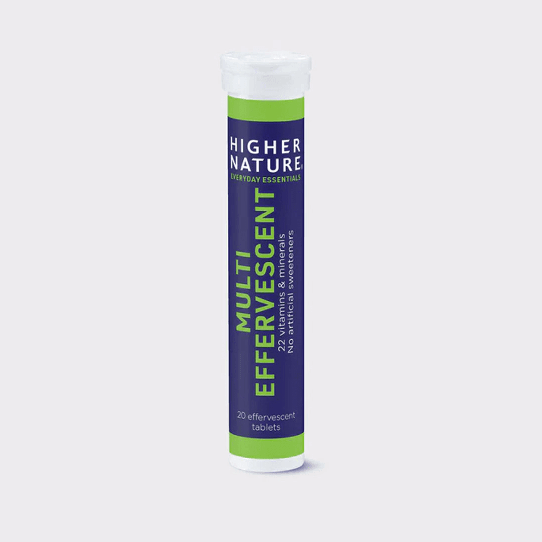 HIGHER NATURE MULTI EFFERVESCENT TABLE 20'S
