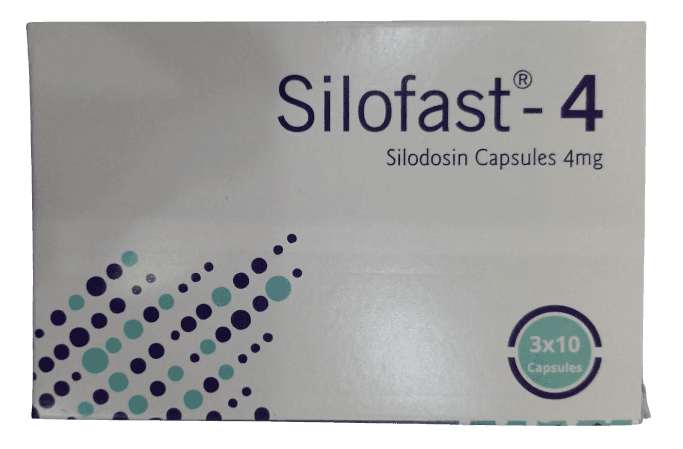 SILOFAST 4MG (SILODOSIN) CAPSULES 30'S