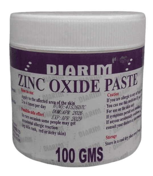 ZINC OXIDE PASTE 100GMS